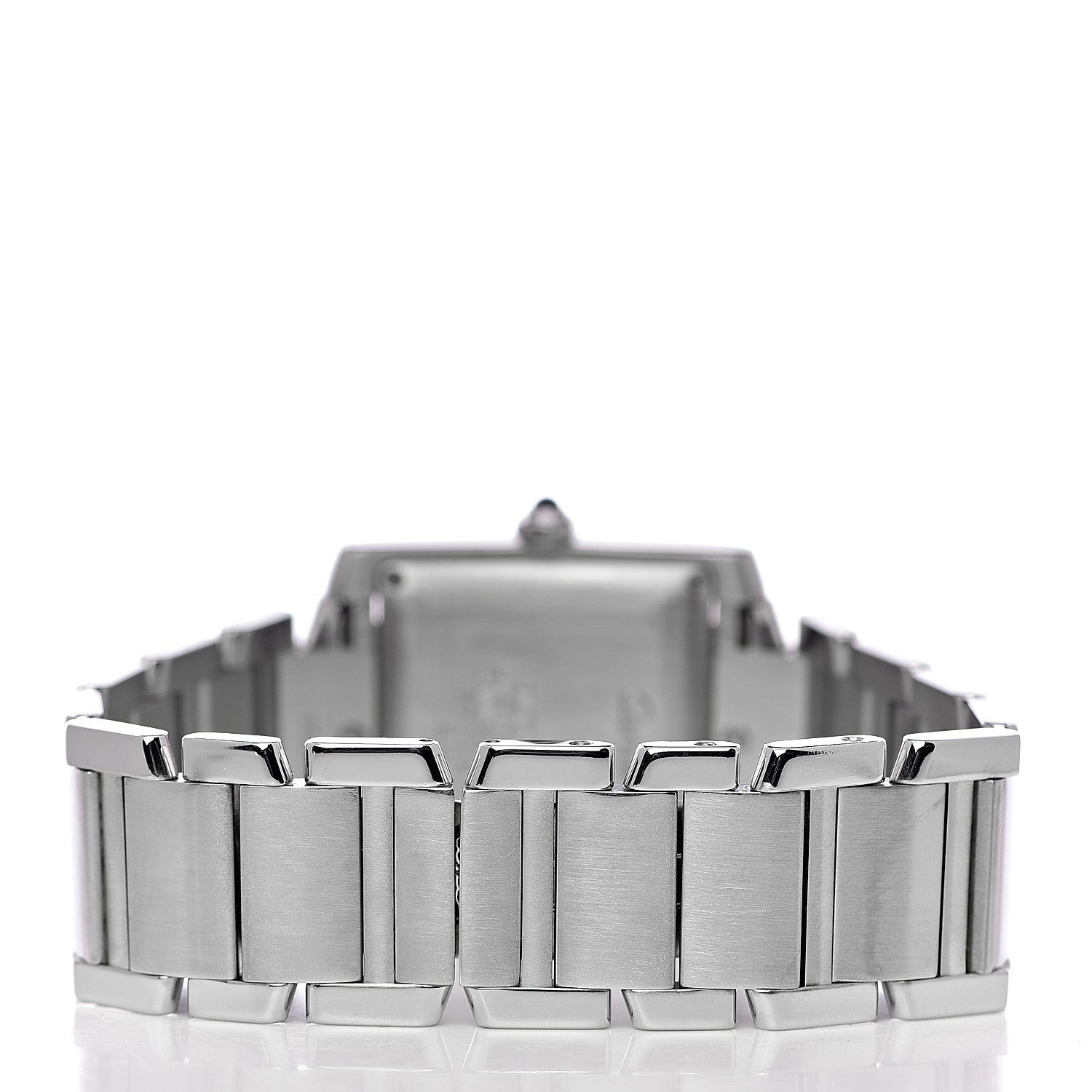 Cartier Stainless Steel 28mm Tank Francaise Automatic Watch 4 of 8
