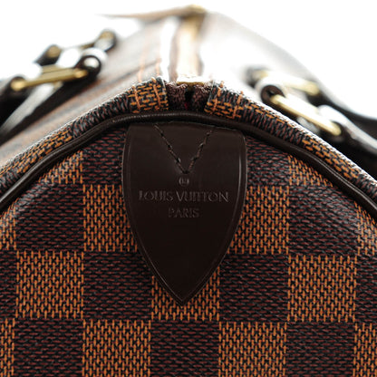 Louis Vuitton Damier Ebene Speedy 35 5 of 8