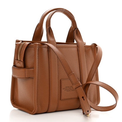 Marc Jacobs Grained Calfskin Small The Tote Bag Argan Oil 3 of 11