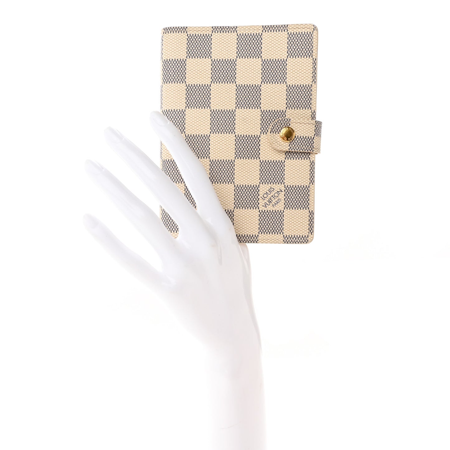 Damier Azur Small Ring Agenda Cover