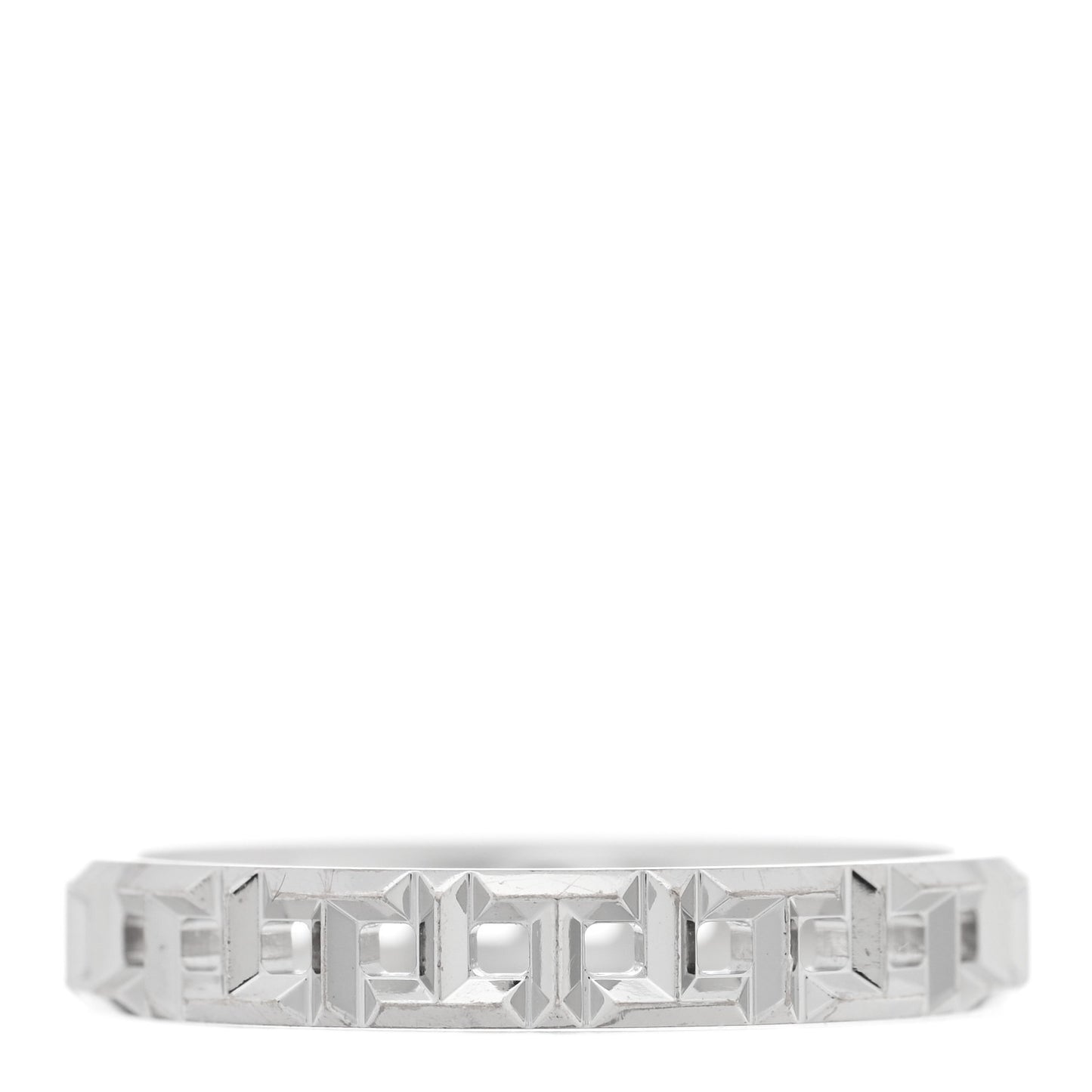 18K White Gold Narrow T True Band Ring 57 8