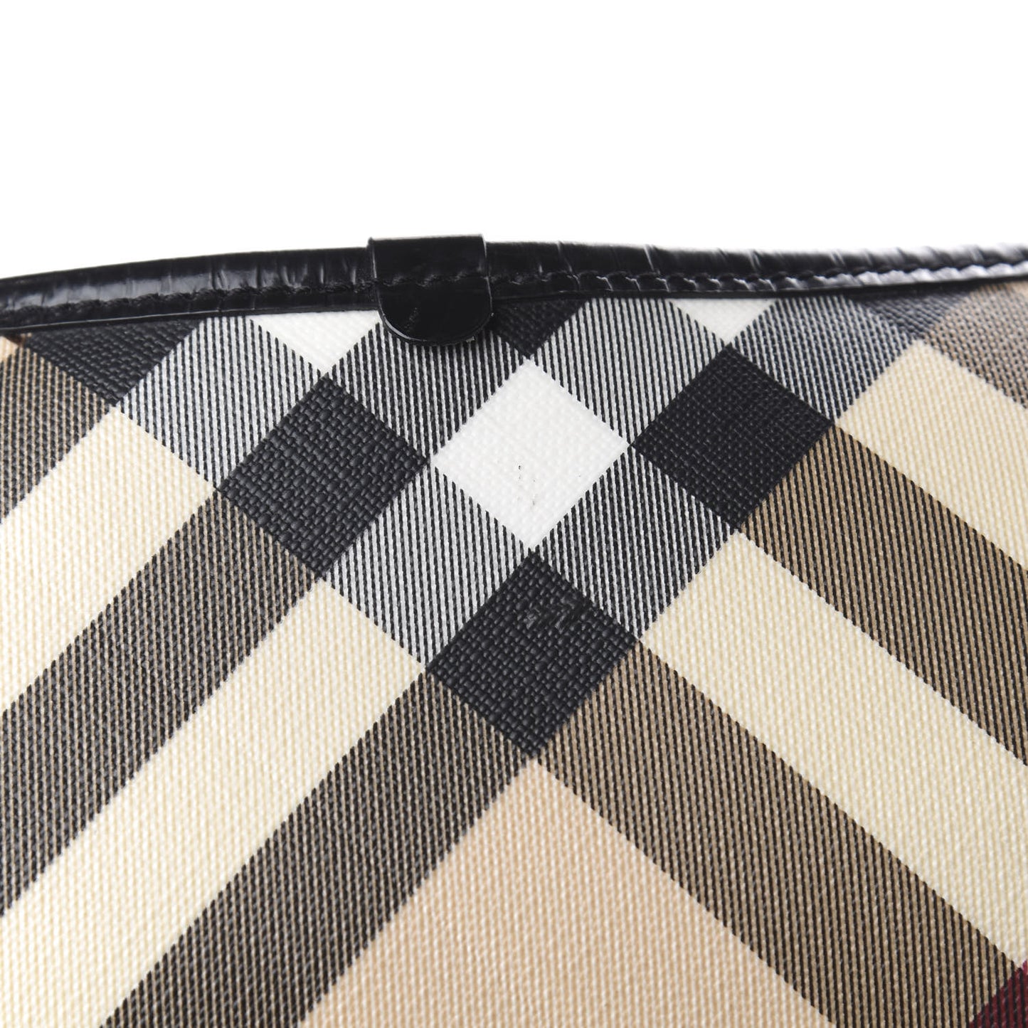 Supernova Check Large Larkin Hobo Black