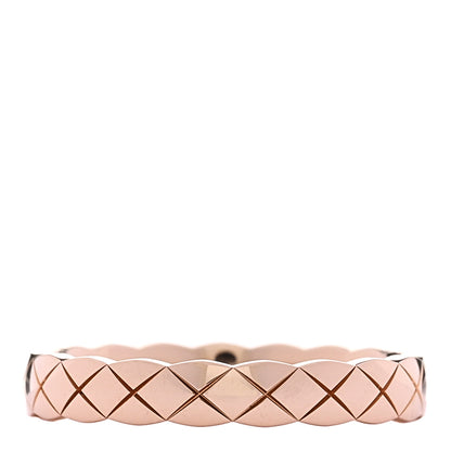 Chanel 18K Beige Gold Mini Coco Crush Ring 54 6.75 3 of 5