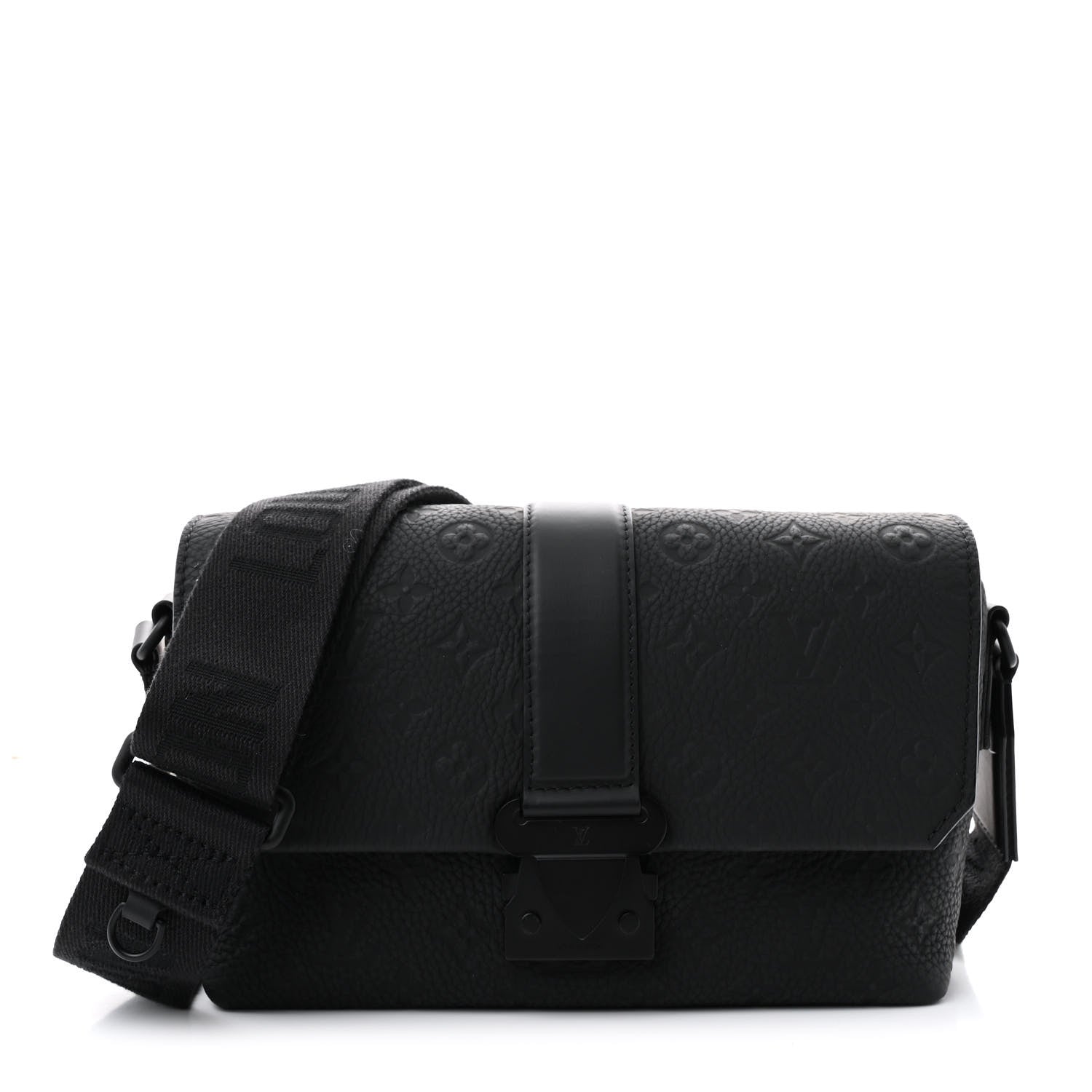 Louis Vuitton Taurillon Monogram S-Cape Messenger Black 1 of 9
