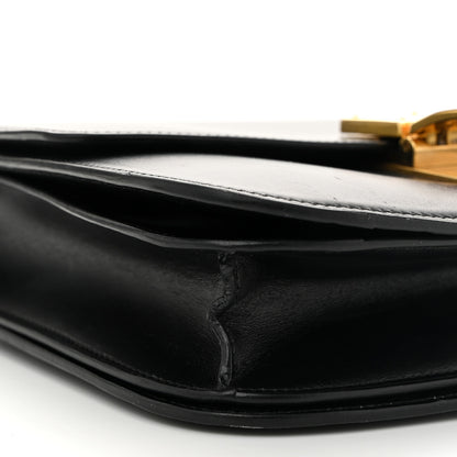 Celine Box Calfskin Medium Classic Box Flap Bag Black 9 of 12