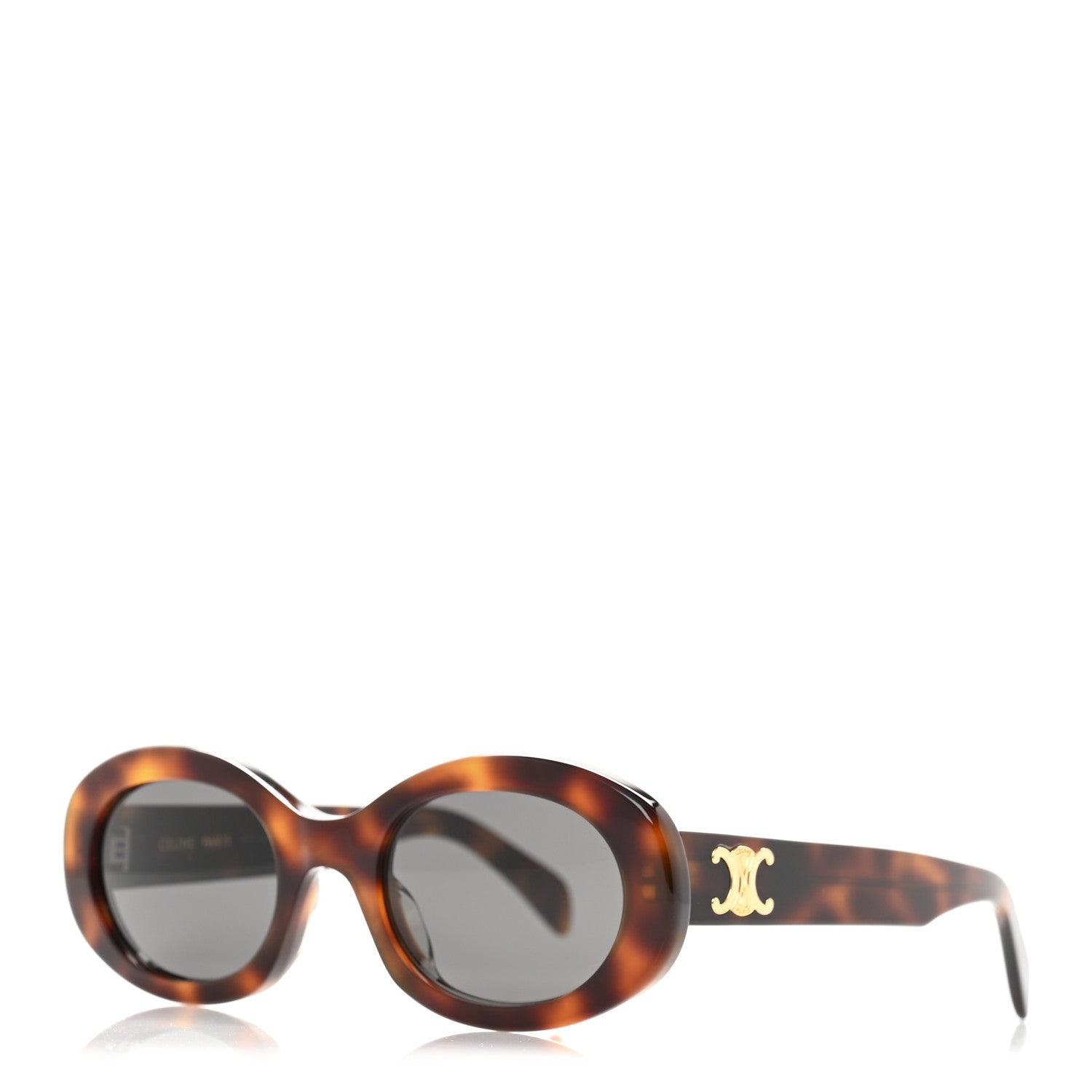 Celine Acetate Triomphe 01 Sunglasses CL 40194U Blonde Havana 1746587 ...