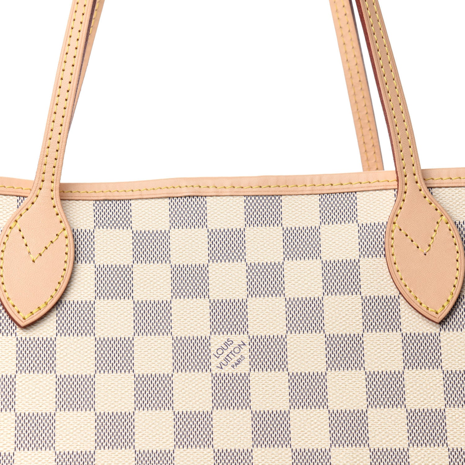 Louis Vuitton Damier Azur Neo Neverfull MM Rose Ballerine 11 of 12
