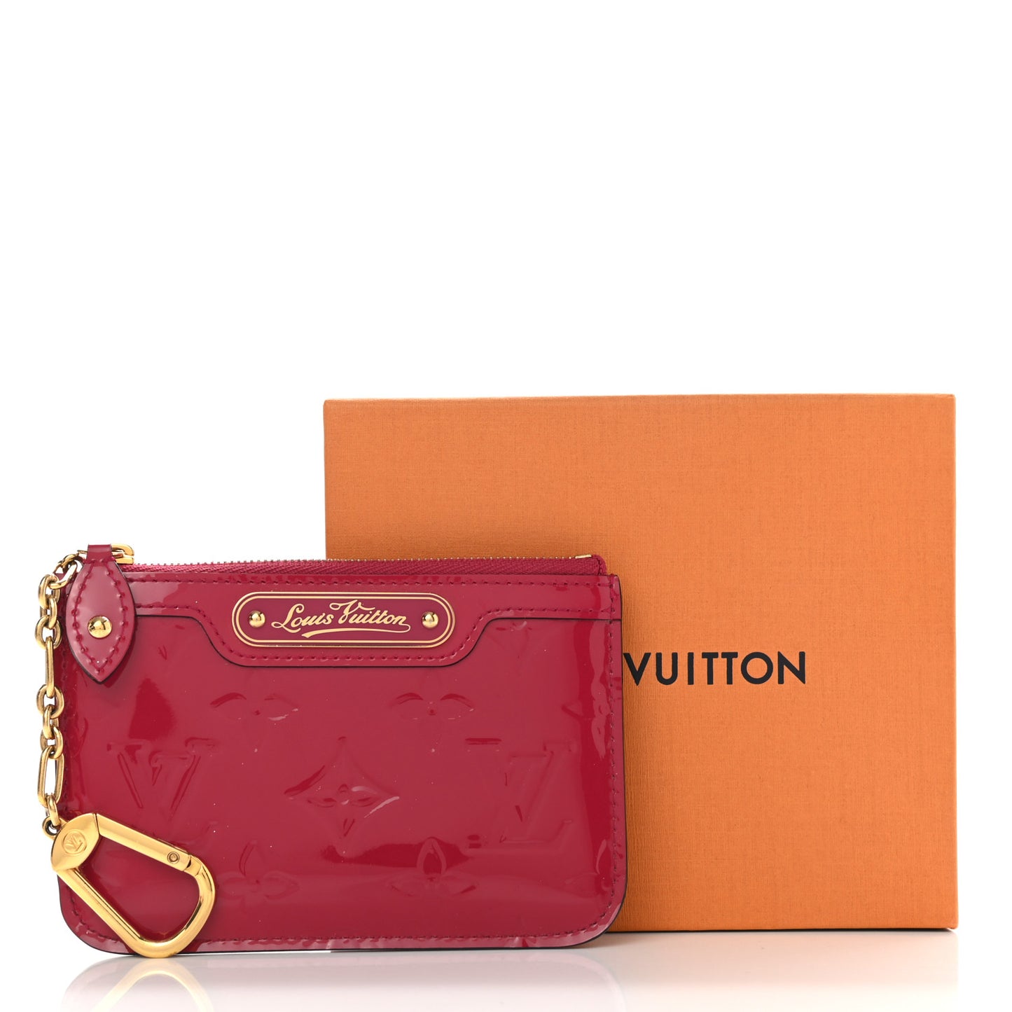 Vernis Key Pouch Rose Indien