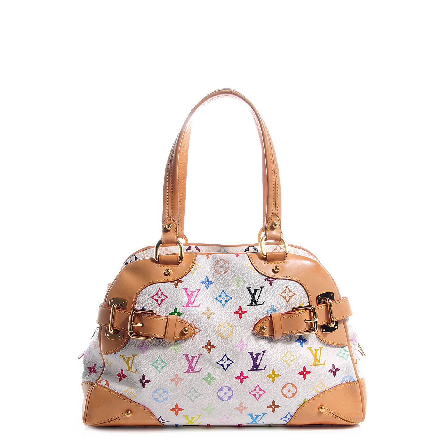 Louis Vuitton Monogram Multicolor Claudia White 1 of 9