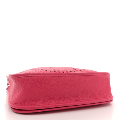 Hermes Taurillon Clemence Evelyne III PM Rose Extreme 4 of 13