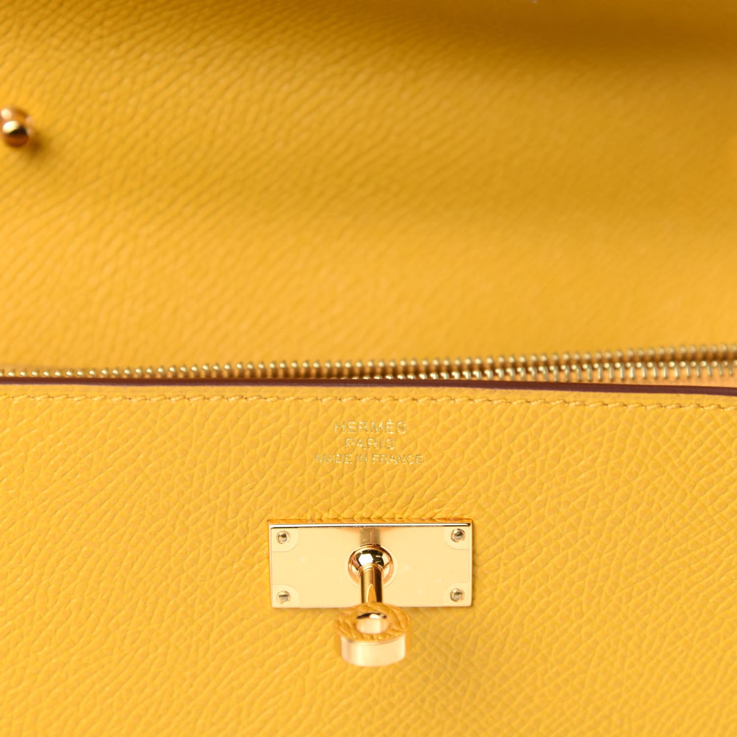 Epsom Kelly Wallet To Go Jaune Ambre