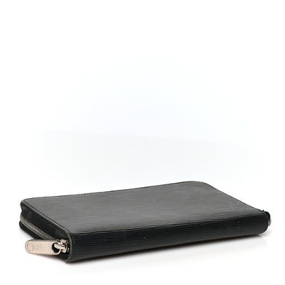 Louis Vuitton Epi Zippy Organizer Wallet Black 4 of 12