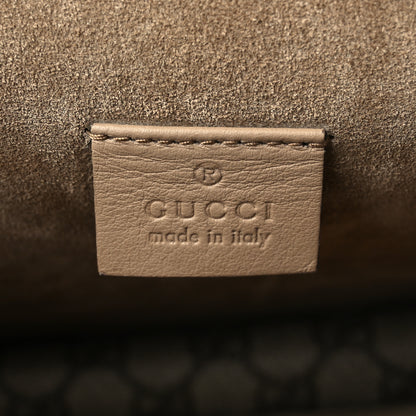 Gucci GG Supreme Monogram Embroidered Medium Dionysus Shoulder Bag Taupe 6 of 9