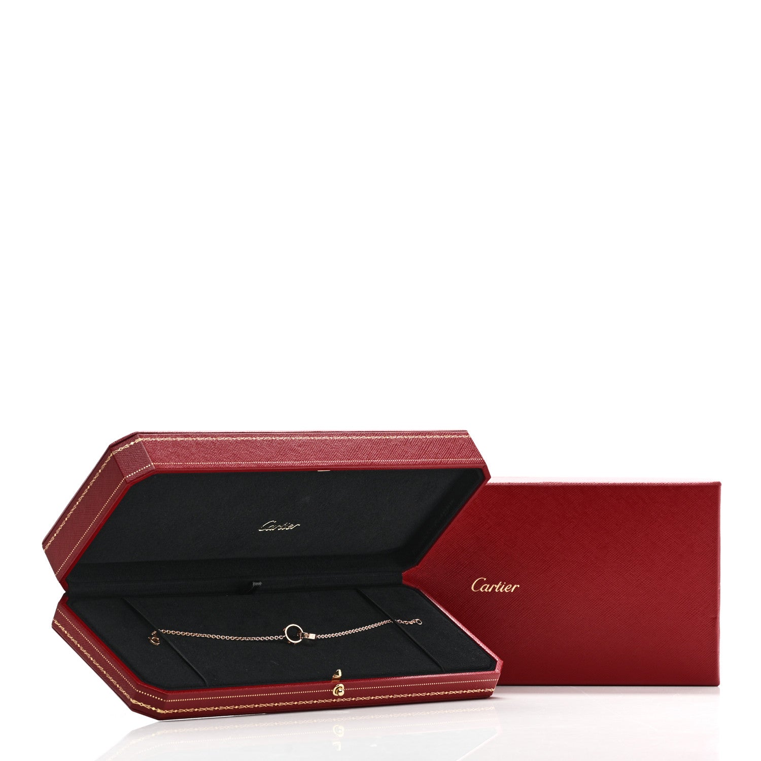 Cartier 18K Pink Gold Interlocking LOVE Bracelet 5 of 5