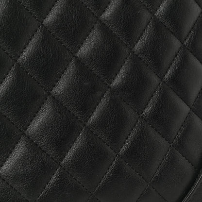 Chanel Calfskin Quilted Large Cambon Tote Black White 13 of 14