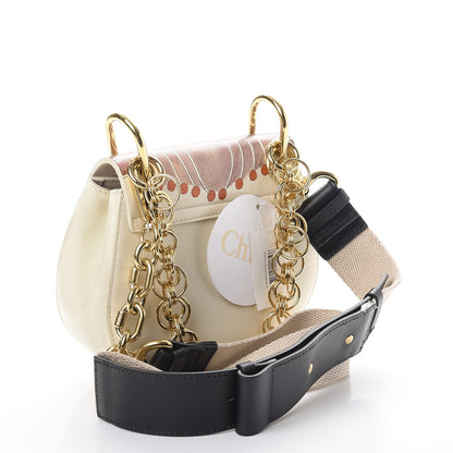Chloe Calfskin Printed Mini Drew Bi-Color Shoulder Bag Dark Multicolor 3 of 7