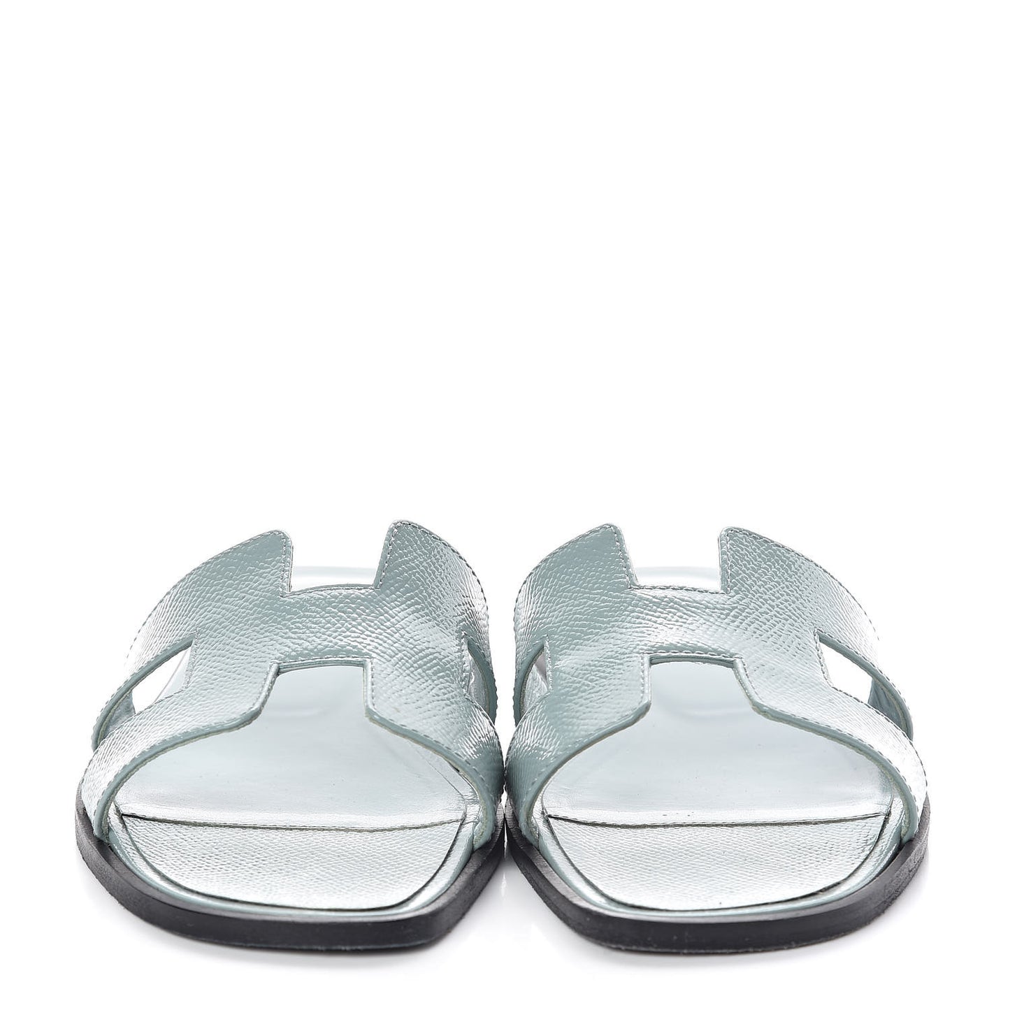 Patent Epsom Oran Sandals 37 Bleu Ciel