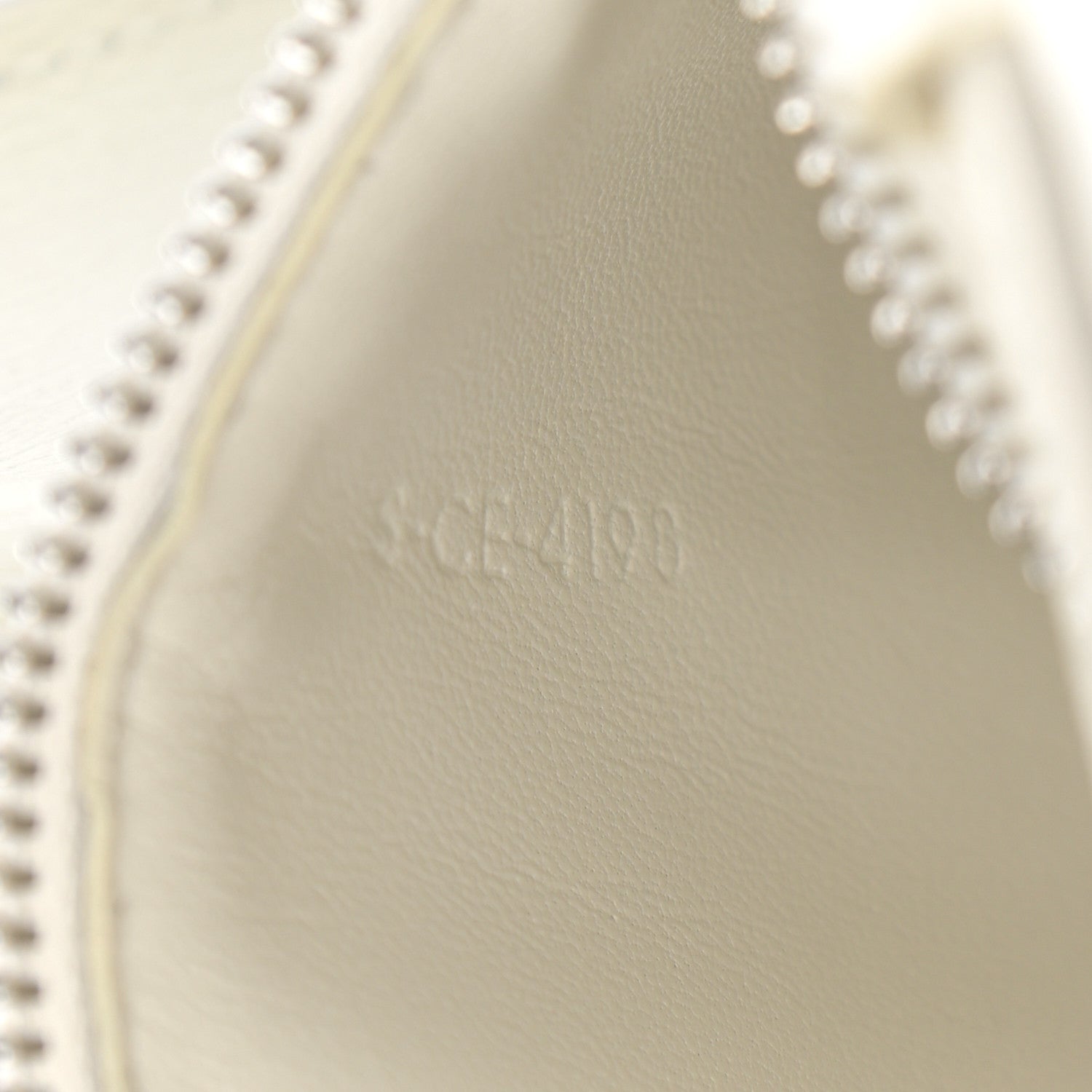 Celine Liege Calfskin Medium Classic Box Flap Bag White 8 of 11