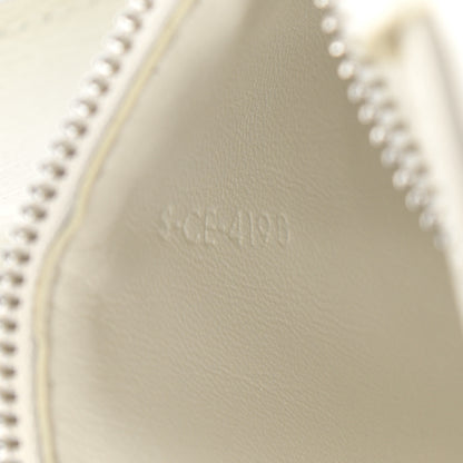 Celine Liege Calfskin Medium Classic Box Flap Bag White 8 of 11