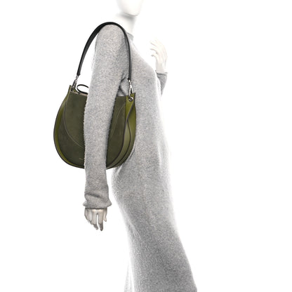 Proenza Schouler Suede Arch Shoulder Bag Moss 2 of 11