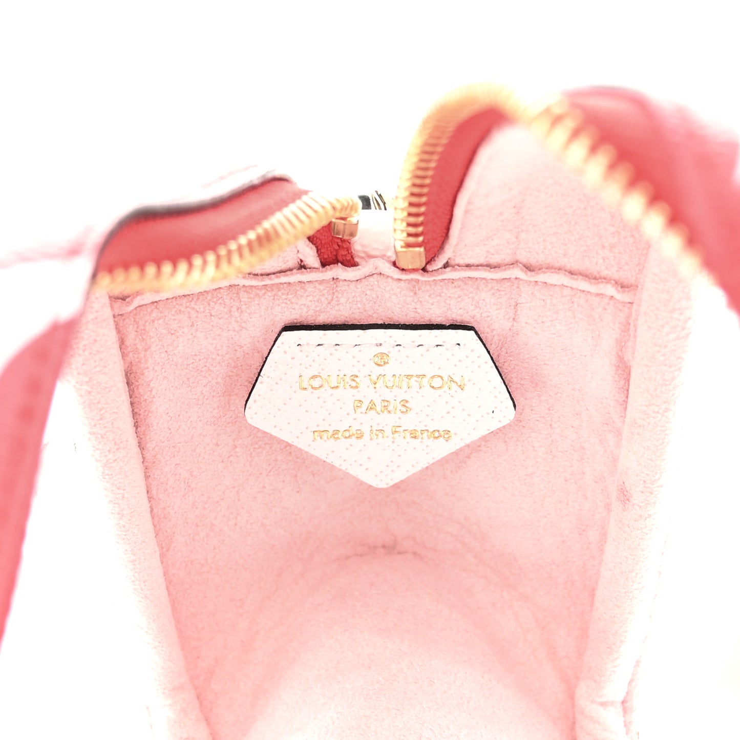 Monogram Giant Beach Pouch Rouge