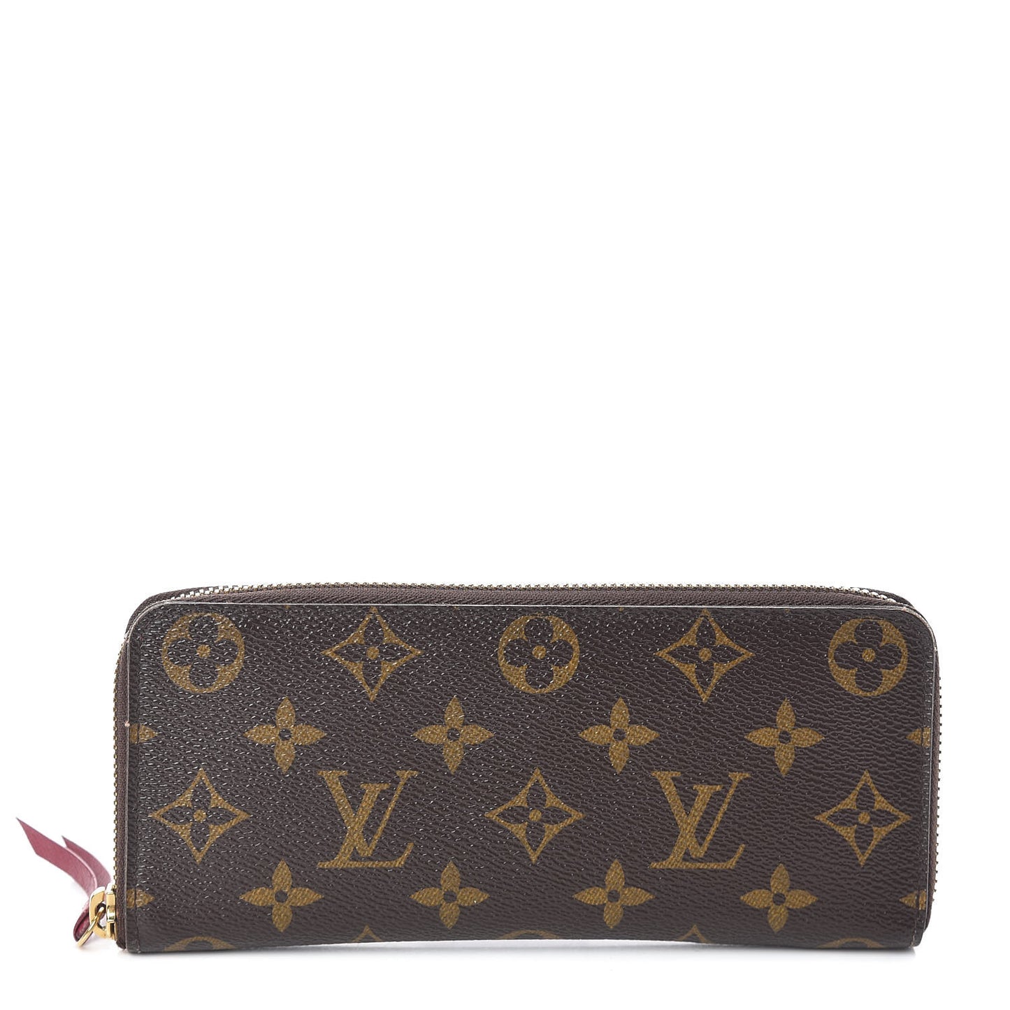 Monogram Clemence Wallet Fuchsia