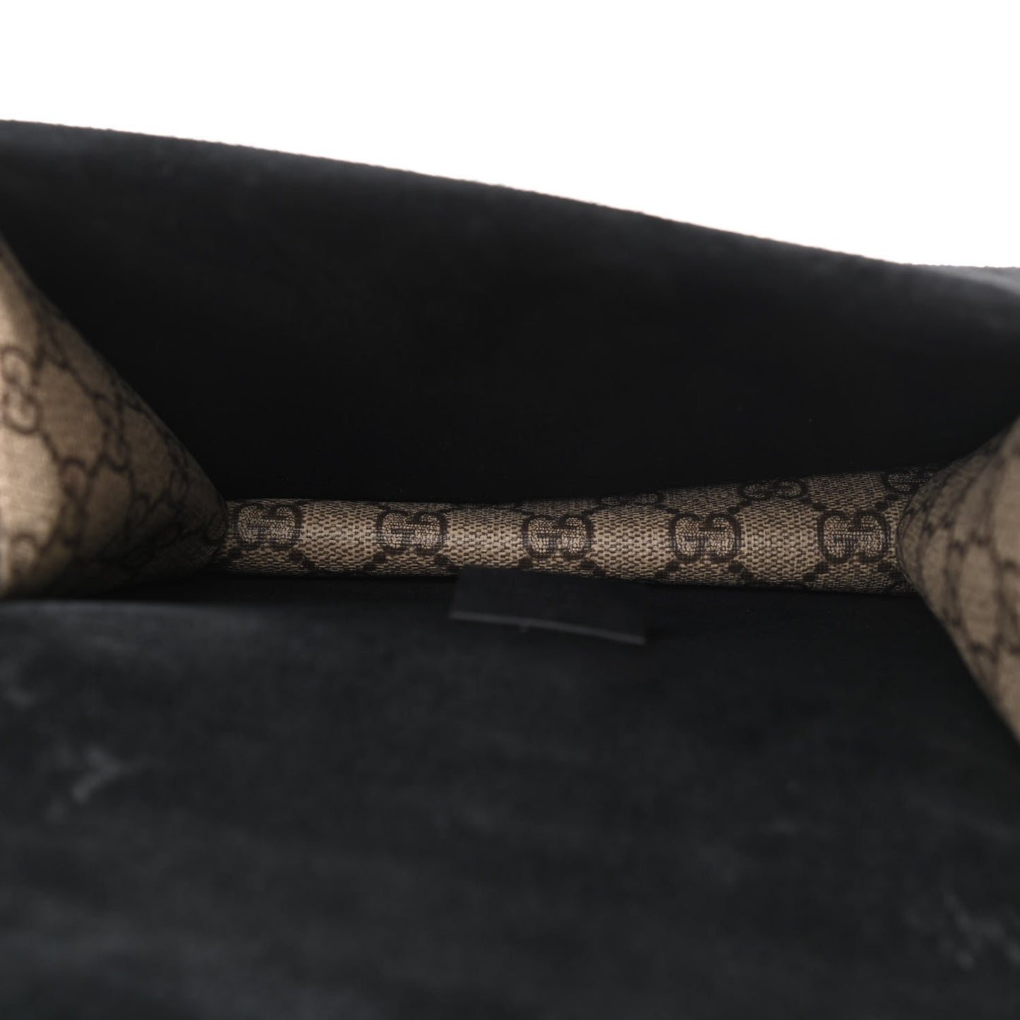 GG Supreme Monogram Mini Dionysus Shoulder Bag Black