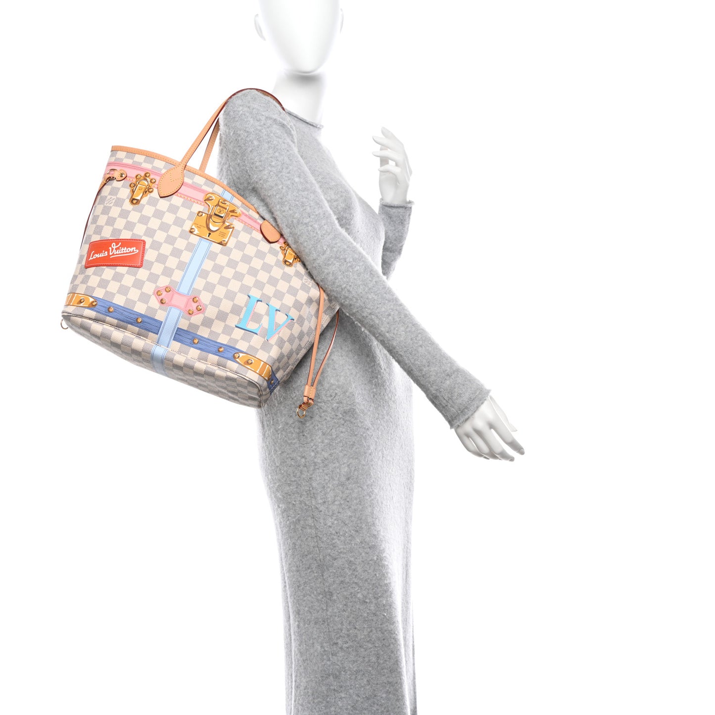 Damier Azur Summer Trunks Neo Neverfull MM