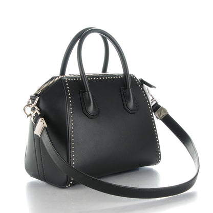 Givenchy Calfskin Small Studded Antigona Black 3 of 7
