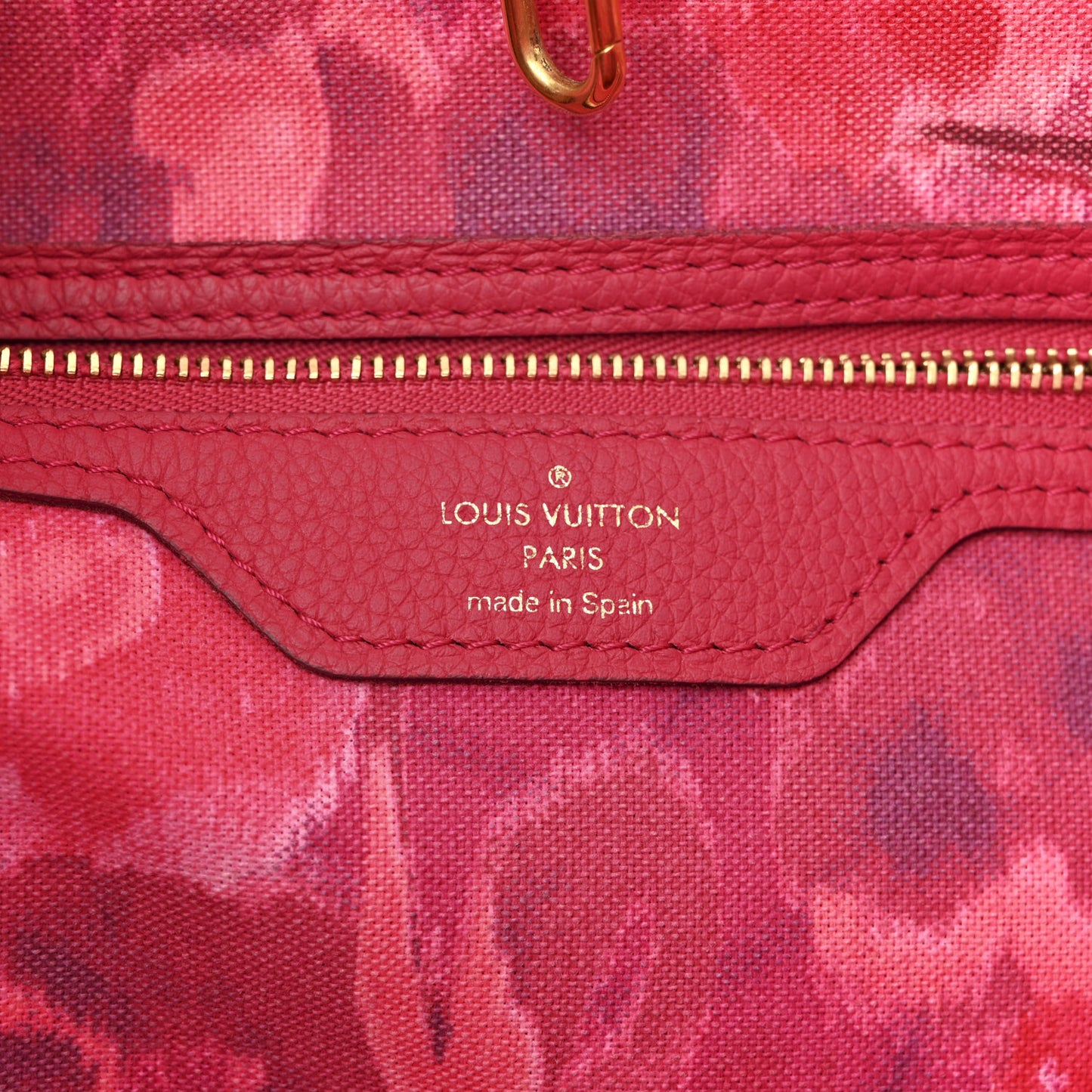 Monogram Articles de Voyage Ikat Neverfull MM Rose Indien