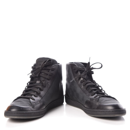 Louis Vuitton Damier Graphite Offshore Sneaker Boots 7.5 5 of 9