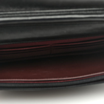 Chanel Lambskin Quilted Wallet On Chain WOC Black 5 of 9