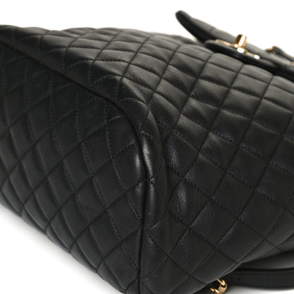 Chanel Lambskin Quilted Large Urban Spirit Backpack Black 11 of 12