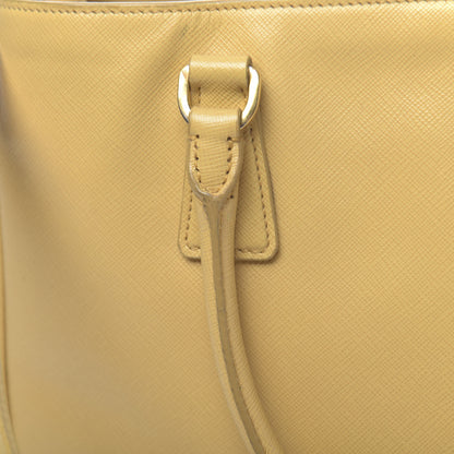 Prada Saffiano Lux Medium Tote Ginestra 16 of 27