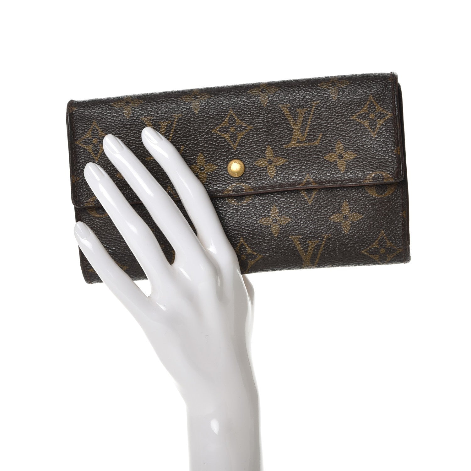 Louis Vuitton Monogram Porte Tresor International Wallet 2 of 11