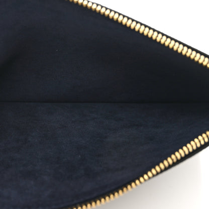 Louis Vuitton Empreinte Monogram Giant Neverfull MM Pochette Black 5 of 6