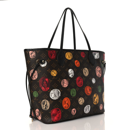 Louis Vuitton X FORNASETTI Monogram Cameo Neverfull MM 3 of 8