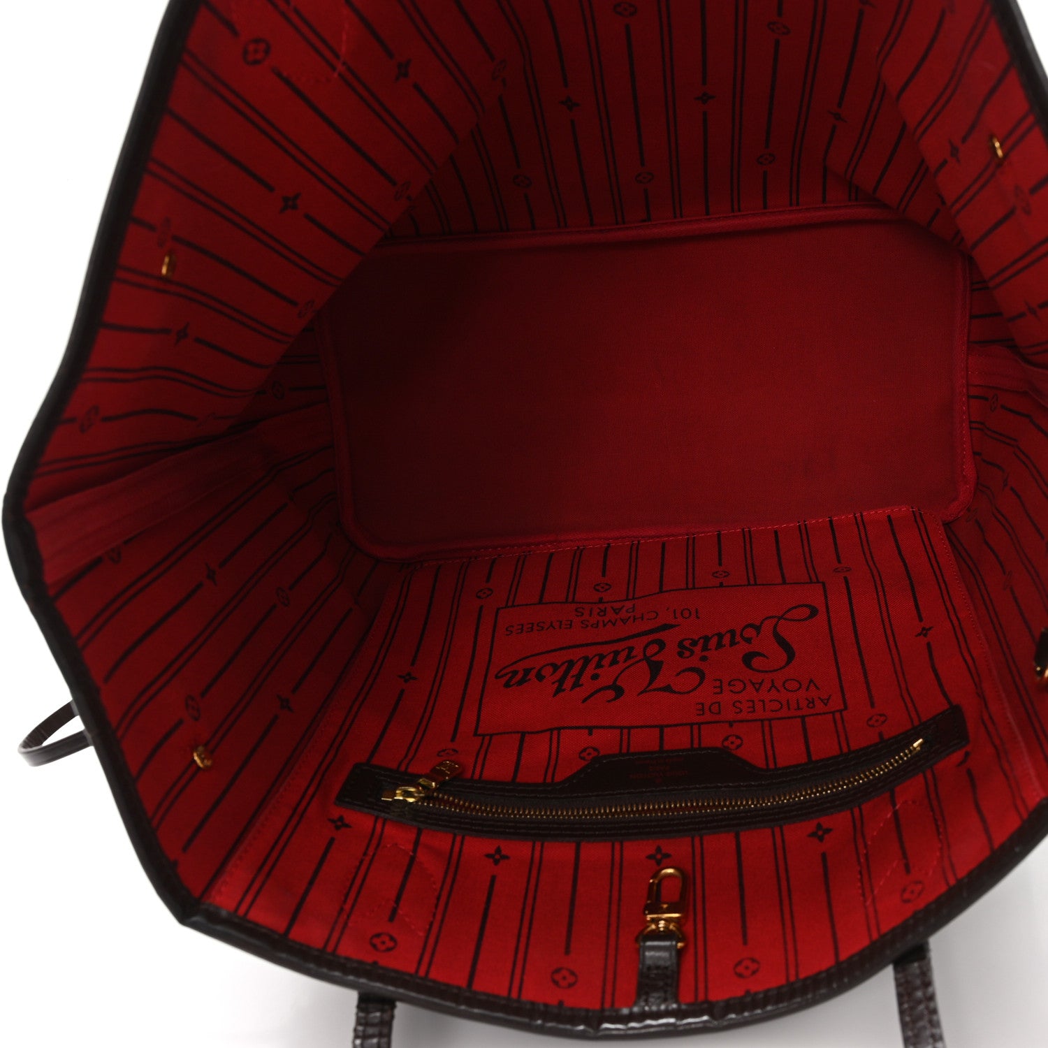 Louis Vuitton Damier Ebene Neverfull MM 5 of 11