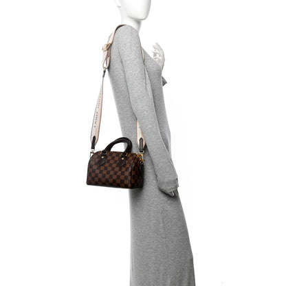 Louis Vuitton Damier Ebene Speedy Bandouliere 20 2 of 10