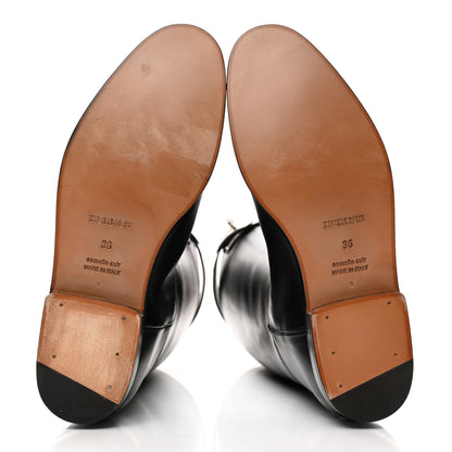 Hermes Box Kelly Jumping Boots 36 Black 5 of 8