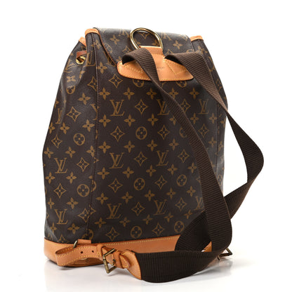 Louis Vuitton Monogram Montsouris GM Backpack 3 of 10