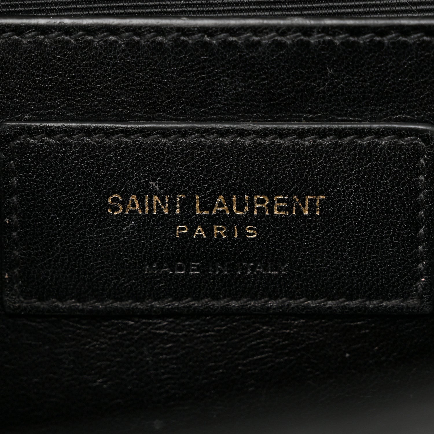 Saint Laurent Grain De Poudre Medium Classic Monogram Kate Satchel Black 6 of 10