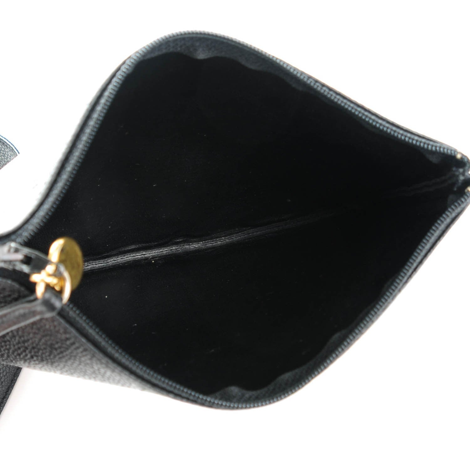 Chanel Caviar CC Drawstring Shoulder Bag Black 9 of 9