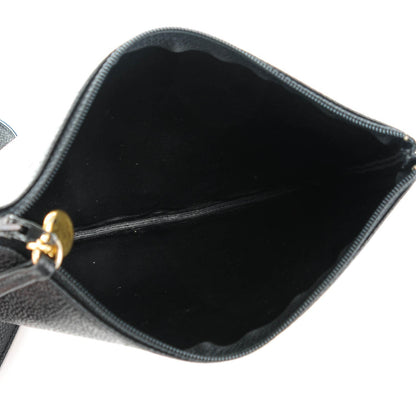Chanel Caviar CC Drawstring Shoulder Bag Black 9 of 9