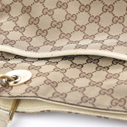Gucci Monogram Medium Eclipse Shoulder Bag Off White 9 of 17