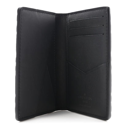 Louis Vuitton Calfskin Monogram Shadow Pocket Organizer Black 5 of 7