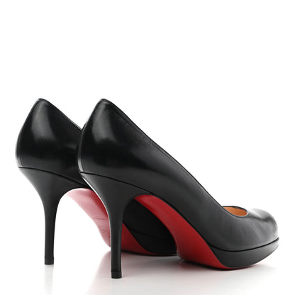 Christian Louboutin Kid Prorata 90 Pumps 38 Black 4 of 8