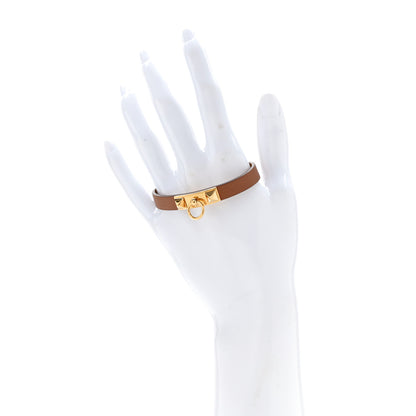 Hermes Swift Rivale Micro Bracelet T2 Gold 2 of 5