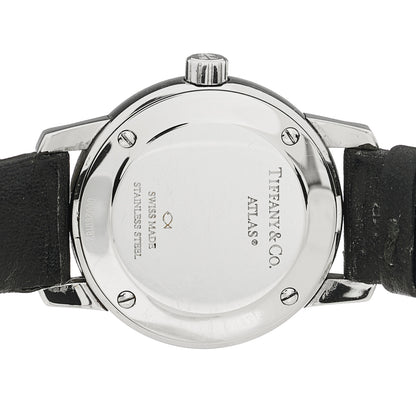 Tiffany Stainless Steel Calfskin 29mm Atlas 2-Hand Quartz Watch Black 4 of 4