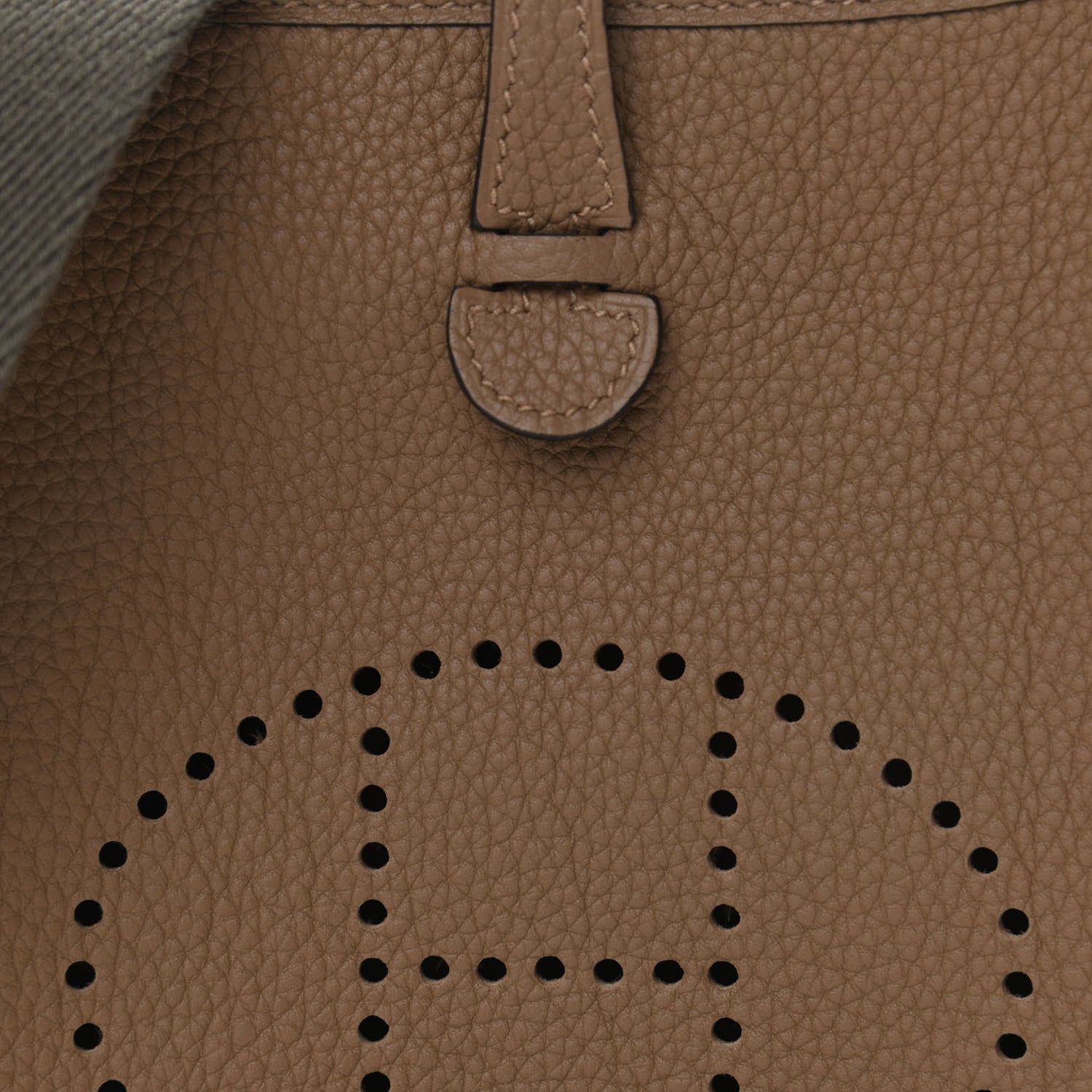 Hermes Taurillon Maurice Amazone Evelyne TPM Beige De Weimar Gris Etain 7 of 10